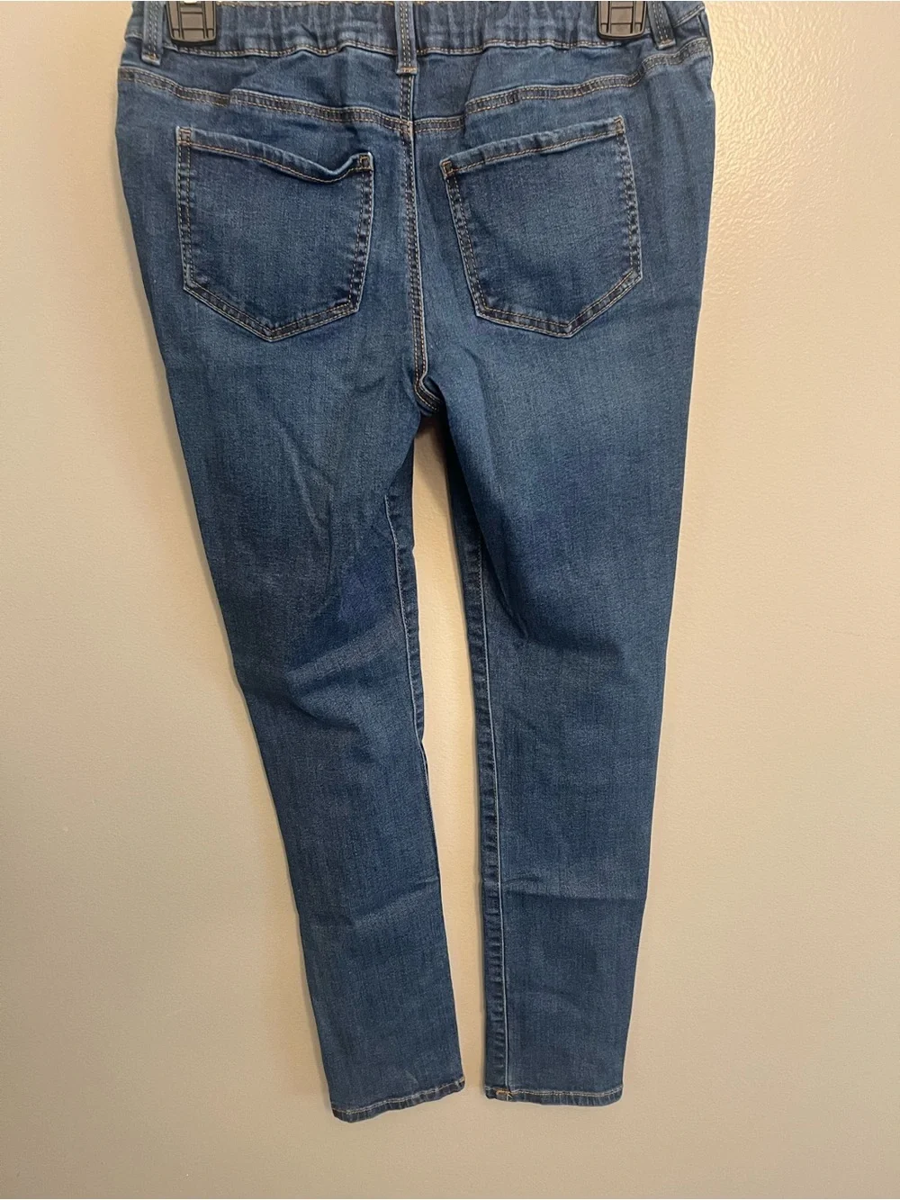 OshKosh B'gosh Dark Blue Skinny Button-Fly Jeans